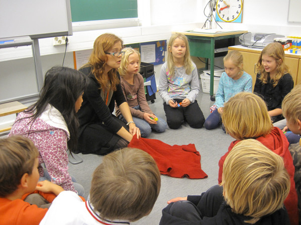핀란드 학교 수업장면(출처 : 한겨레 자료 사진)