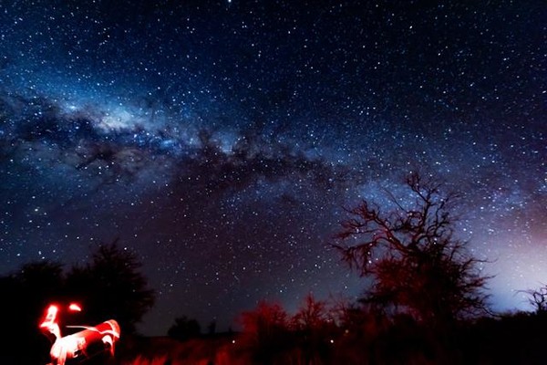칠레 아타카마 사막에서 본 은하수 ©게티이미지뱅크