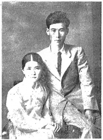 1930년대 후반으로 추정되는 박치우와 아내(출처 : 한겨레 자료사진)경성제대 재학 시절, 일본인 스승으로부터 <일본에도 없는 천재>라는 극찬을 받았던 철학자 박치우는 1936년 김종숙과 결혼한다.