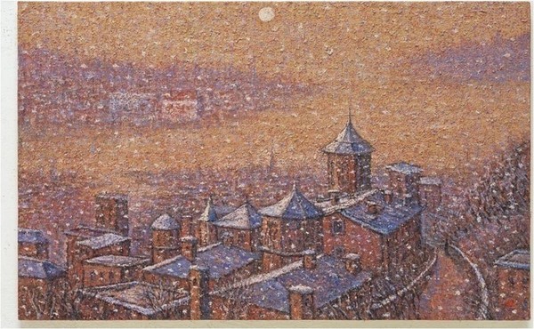 블라디보스톡 아리랑 mixed  media  on canvas 2009