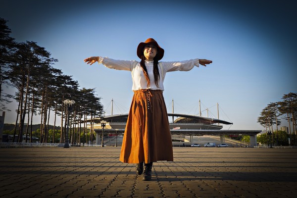 이방여인(중국)의 서울 탐방 (월드컵 경기장)
