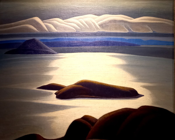 Morning, Lake Superior(Oil on canvas / 86.3 x 101.6 cm) 수페리어 호수는 캐나다 온타리오 주에 있는 호수다. 북아메리카 오대호 중 가장 크다. 