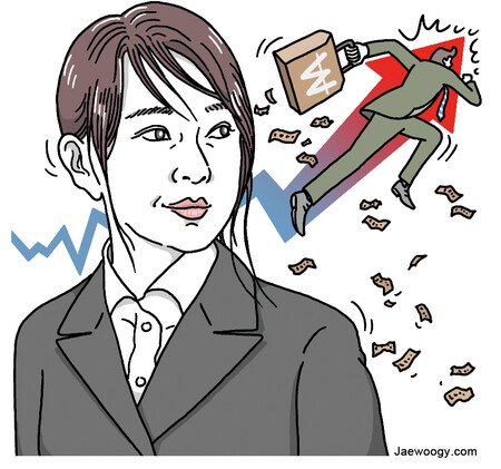 [유레카] 김건희 ‘전주’ 의혹과 주가조작 ‘선수’ 도주 / 손원제(사진 출처 : 2021년 11월 21일 한겨레신문 / https://www.hani.co.kr/arti/opinion/column/1020137.html)