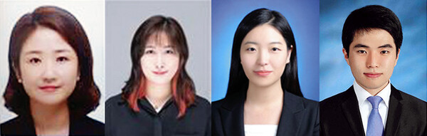 사진출처 :  <한겨레> 자료사진. 왼쪽부터 엄지원, 박다혜, 고한솔, 이정규 기자.