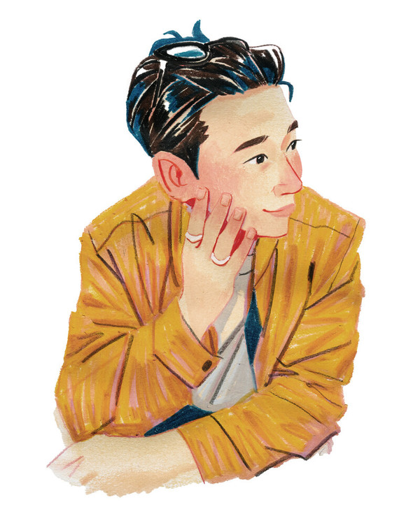 김의현씨. 일러스트레이션 권민지