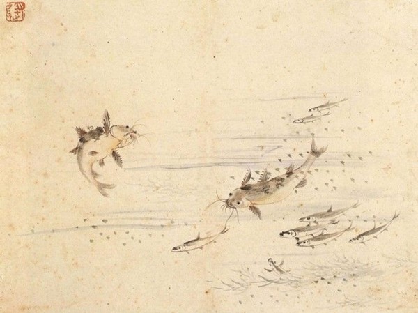 김득신(金得臣, 1754-1822) <유어도(遊魚圖)>