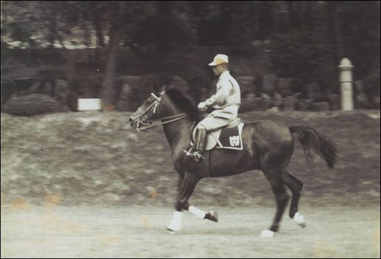 박정희 청와대 일본 군복 승마 사진(시프겔, 2016.11.21.) 출처 : https://m.bobaedream.co.kr/board/bbs_view/best/95627