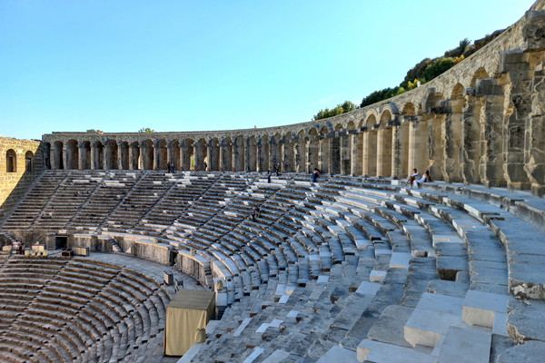 아스펜도스(Aspendos) 원형극장 관중석