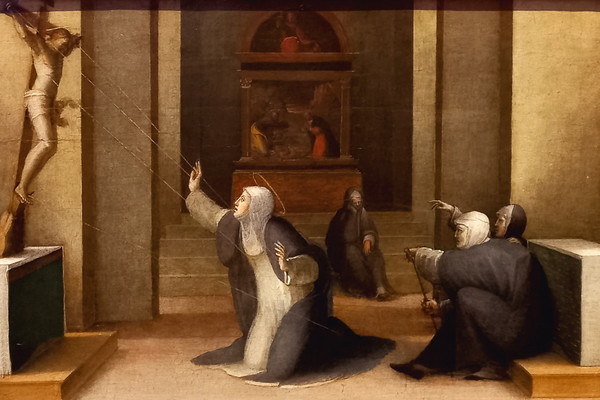 ▲'Saint Catherine of Siena Receiving the Stigmata',  1513~1515년 작