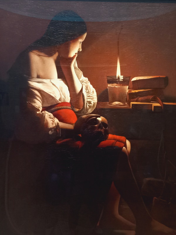 ▲ 조르주 드 라 투르(Georges de La Tour)의 'The Magdalen with the Smoking Flame' 1640년 작 