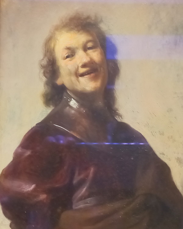 ▲ '웃는 자화상' 1628년 작
