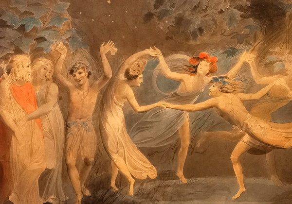  ▲ '춤추는 요정들과 함께 한 오베론, 티타니아, 퍽(Oberon, Titania, and Puck, with Fairies Dancing)' 1786년 작