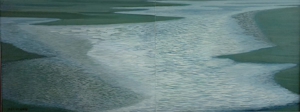 ▲ <고요 1> 캔버스에 아크릴 