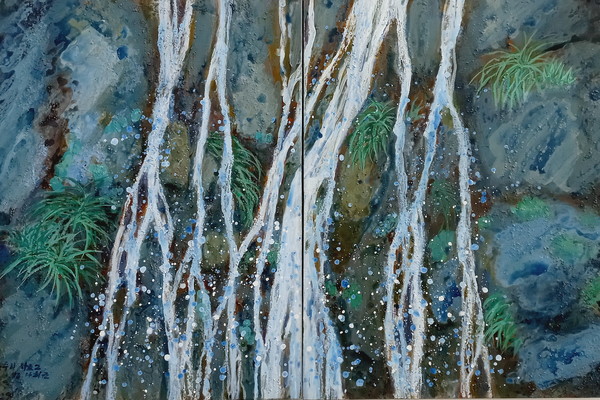 ▲ <우리 낙토 2> 캔버스에 아크릴