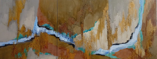 ▲ <우리 낙토 1> 캔버스에 아크릴