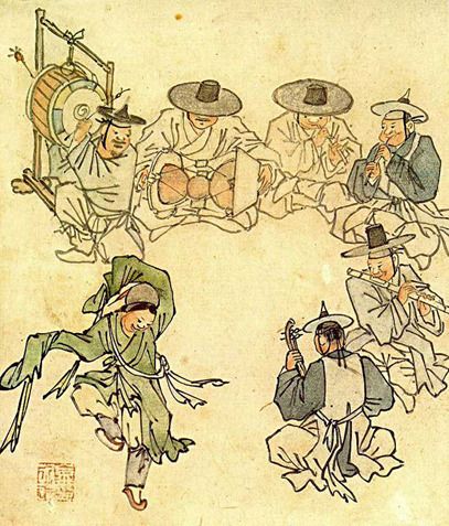                                  무동    김홍도