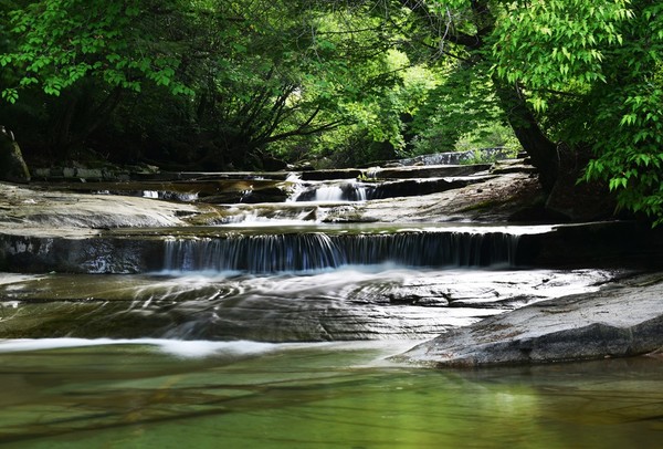 봉평 진조리 계곡 (사진: 강은성 필진)