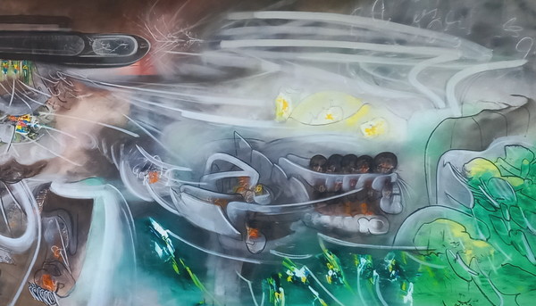 ▲ 'Burn, Baby, Burn'의 오른 쪽 반 