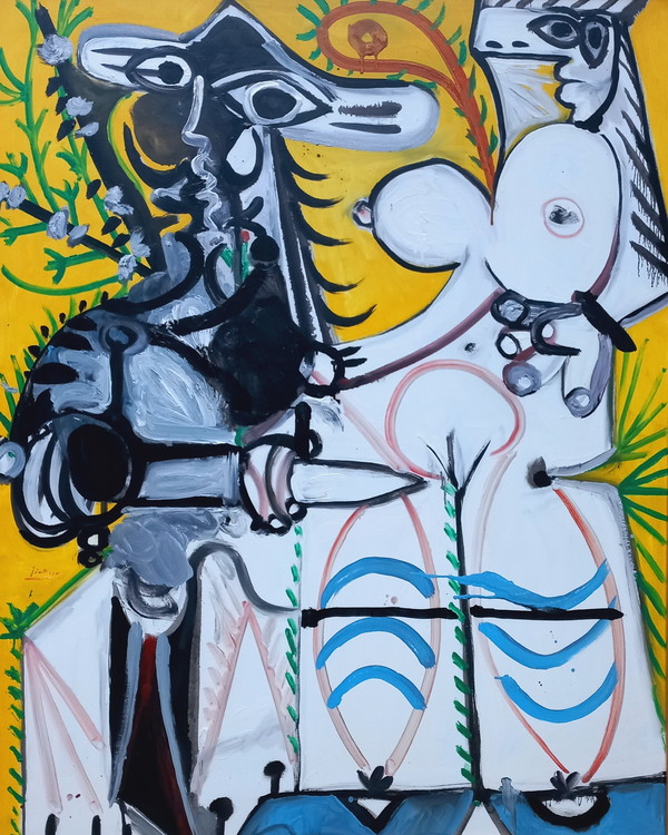 ▲  'Man and Woman'.1969년 작, 캔버스에 유채(162 x 130 cm)