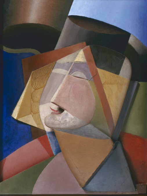 ▲  'Woman with Hat'.1916 작품. 나무에 유채 (44.77 × 36.04 cm)