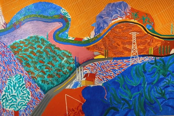 ▲ 'Mulholland Drive' 작품의 오른쪽