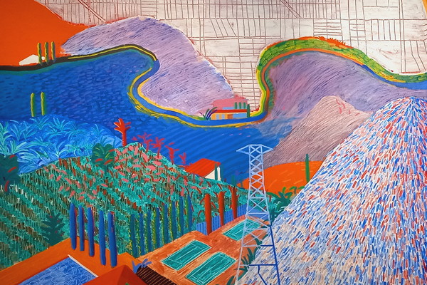 ▲ 'Mulholland Drive' 작품의 왼쪽