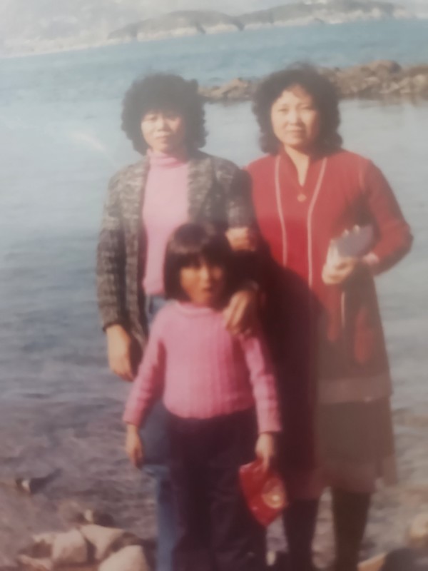  어린 날의 주인공(출처 :  선애,  남동생 김상남씨 제공)