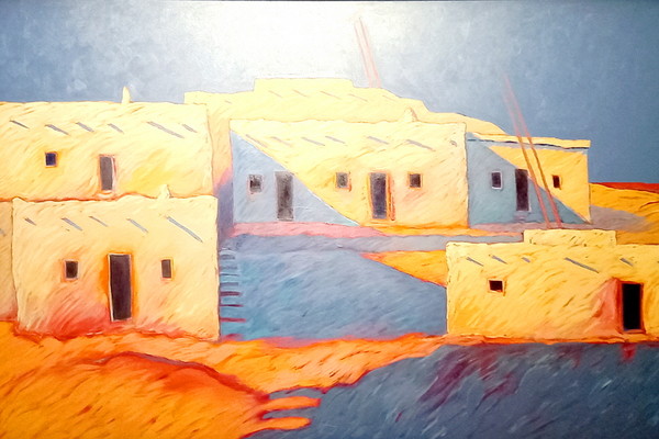 ▲ ' 어도비' / 1986년 작 /캔버스에 아크릴