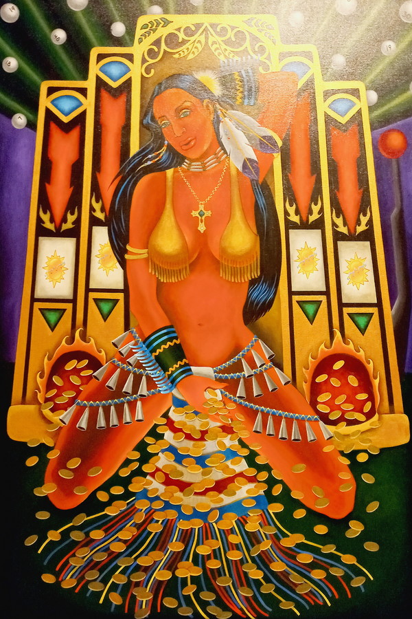  ▲ 'Jingle, Jingle' / 1997년 / 캔버스에 아크릴