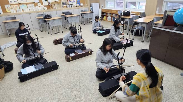 연주교육의 모습