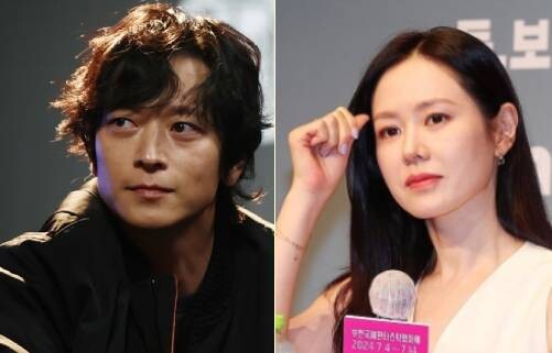 강동원, 손예진. 한겨레 자료사진.