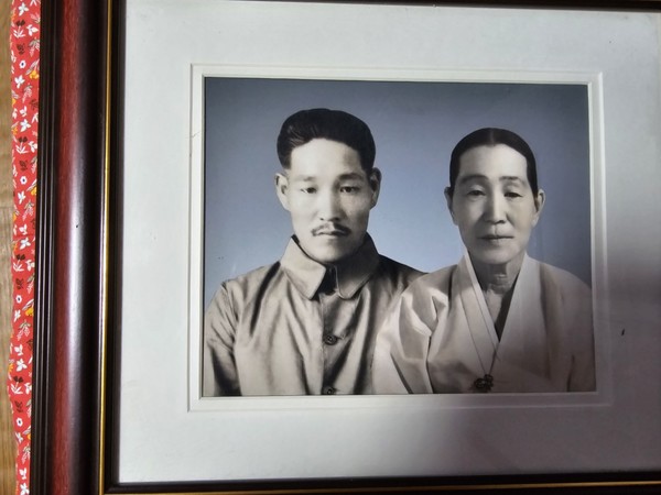 유족 박성태님의 부모님의  모습