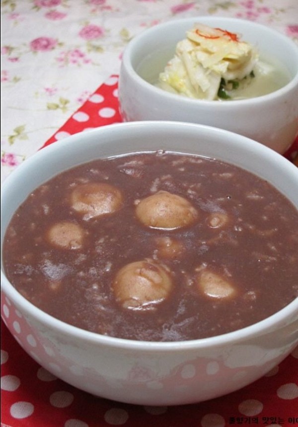 동지 팥죽 사진 (출처 =Daum 카페)