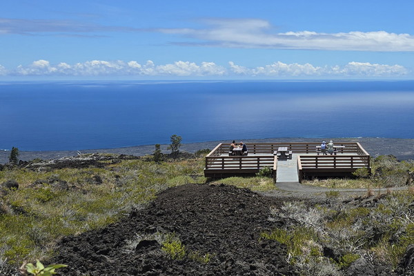  ▲케알라코모 전망대(Kealakomo  Lookout)에서
