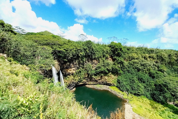 ▲ 와일루아 폭포(필자 사진)