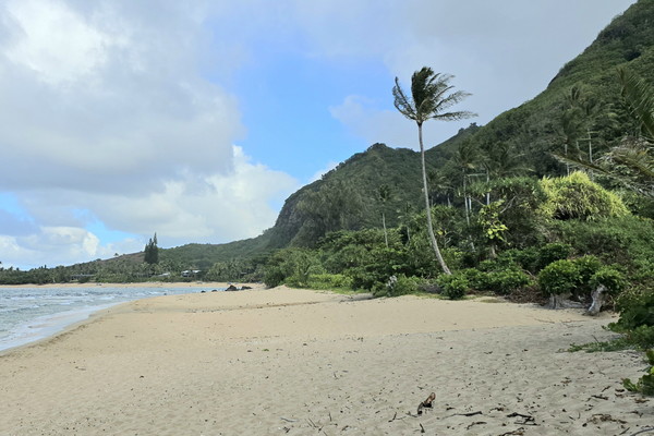 ▲ 마카나 산과 드넓은 해변
