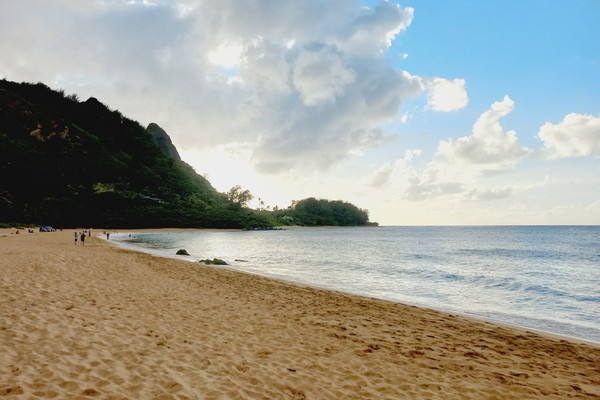 ▲ 어느덧 해가 지는 하에나 해변