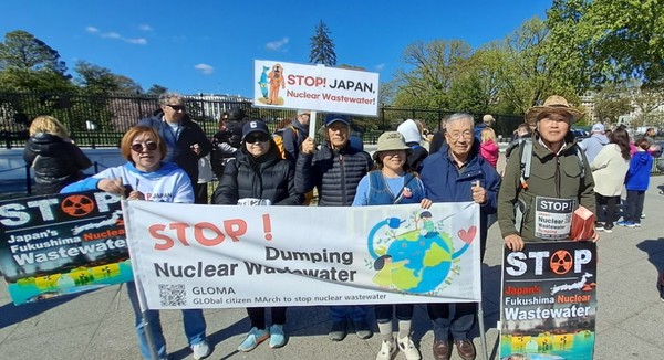 백악관 도착후 기념사진