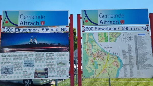 독일의 지역사회(Gemeinde) 안내도의 하나