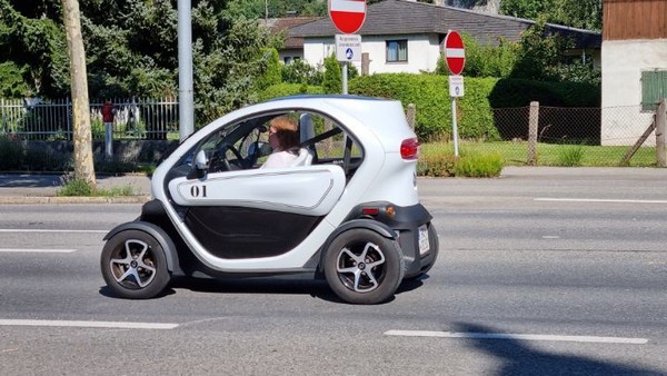 1인용 전기차가 유행이다.