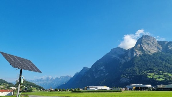 본격적인 알프스다.