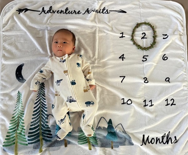 두 달된 기념 사진