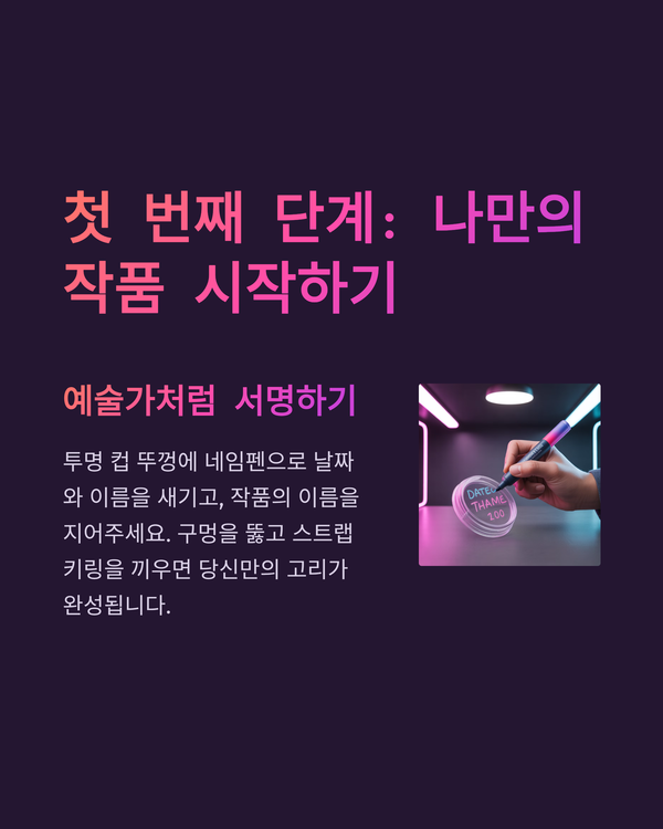 AI GAMMA가 다듬은 실험의 해설과 재현 순서 이미지