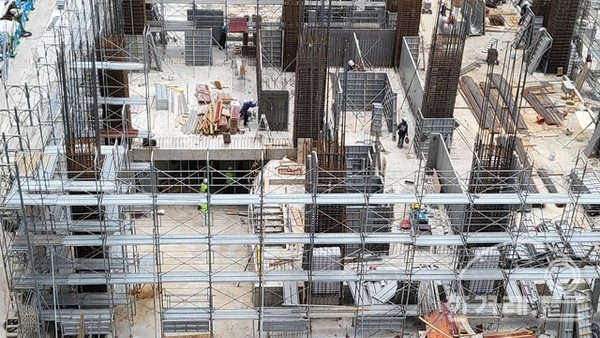 2025년 7월 25일 1층은 층고가 아주 높습니다. 배관 배수 시설이 안 보입니다.